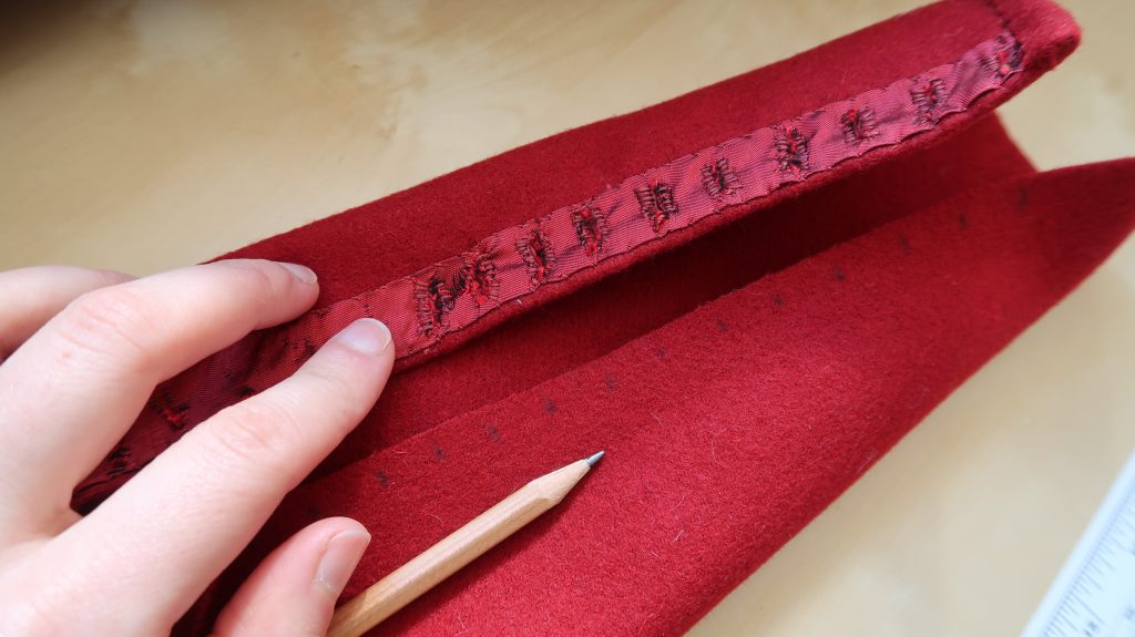 How I attach buttons on a sleeve | HANDCRAFTED HISTORY